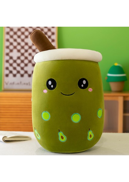24CM Sevimli Süt Çay Bardağı Peluş Oyuncak Bebek Yastık Hediye (Yurt Dışından)