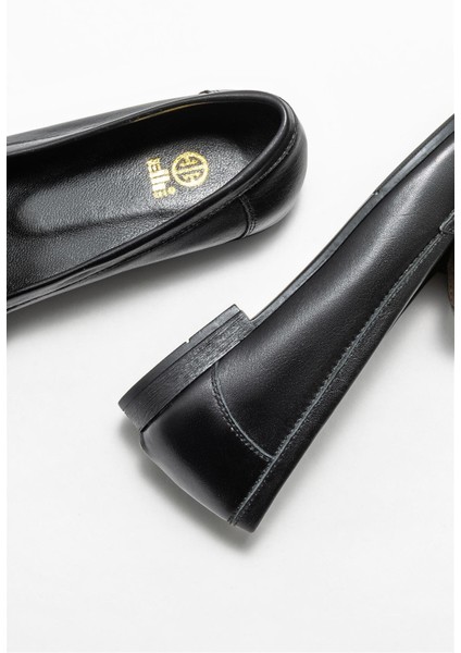 Siyah Deri Kadın Loafer fiyatları