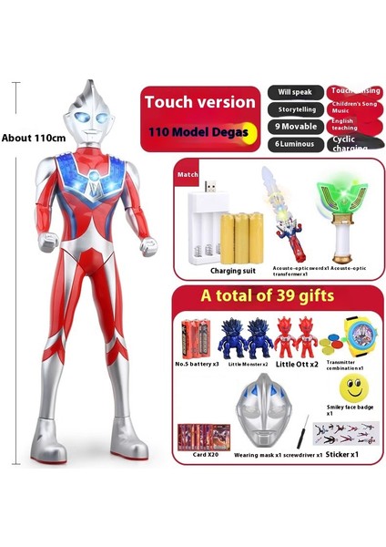 Yeni Büyük Boy Ultraman Serisi Çocuk Oyuncak Model Seti (Yurt Dışından)