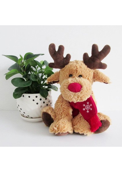 30CM Geyik Bebek Peluş Oyuncak Bebek Bebek Yastık Hediye (Yurt Dışından)