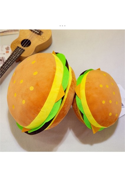 30CM Burger Peluş Bebek Oyuncak Yastık Hediye (Yurt Dışından) modelleri