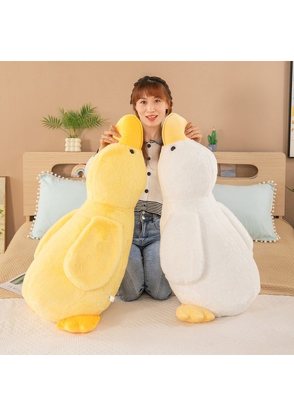 65CM Sevimli Ördek Peluş Bebek Bebek Yastık Hediye (Yurt Dışından)