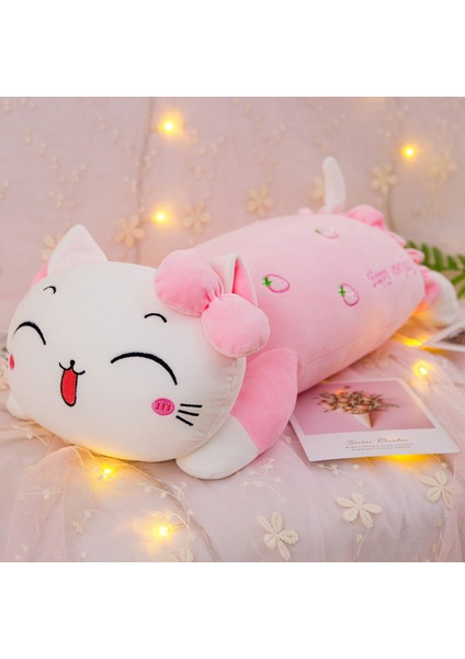 100CM Sevimli Kedi Peluş Oyuncak Bebek Yastık Hediye (Yurt Dışından)