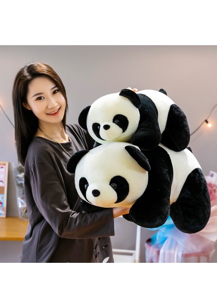 25CM Sevimli Dev Panda Peluş Oyuncak Bebek Yastık Hediye (Yurt Dışından)