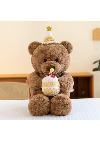 25CM Sevimli Ayıcık Peluş Bebek Oyuncak Yastık Hediye (Yurt Dışından)
