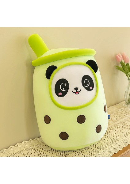 24CM Sevimli Süt Çay Bardağı Peluş Oyuncak Bebek Yastık Hediye (Yurt Dışından)