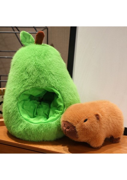 45CM Sevimli Avokado Su Yunus Peluş Bebek Bebek Yastık Hediye (Yurt Dışından)