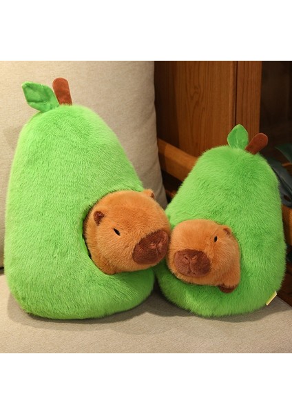 45CM Sevimli Avokado Su Yunus Peluş Bebek Bebek Yastık Hediye (Yurt Dışından)