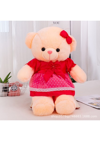 60CM Sevimli Ayıcık Peluş Bebek Oyuncak Yastık Hediye (Yurt Dışından)
