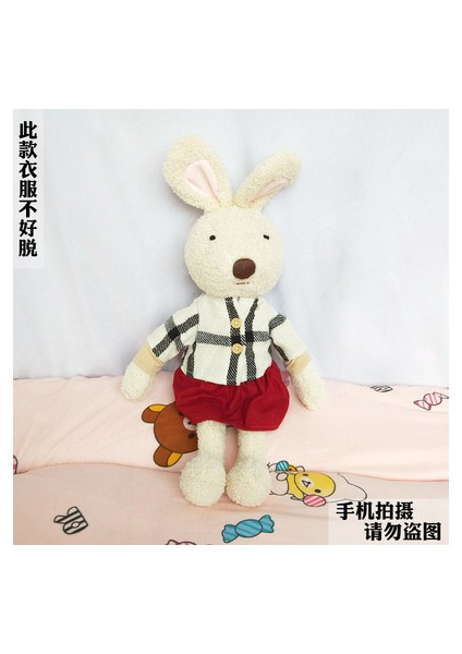 60CM Sevimli Tavşan Peluş Oyuncak Bebek Yastık Hediye (Yurt Dışından)