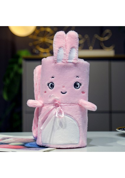 Sevimli Peluş Oyuncaklar Uyuklama Battaniyesi Ofis Şekerleme Kanepe Battaniyesi (Yurt Dışından)