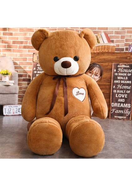 160CM Sevimli Oyuncak Ayı Peluş Bebek Bebek Yastık Hediye (Yurt Dışından)