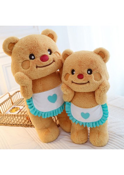 55CM Sevimli Tereyağı Ayı Peluş Bebek Bebek Yastık Hediye (Yurt Dışından)