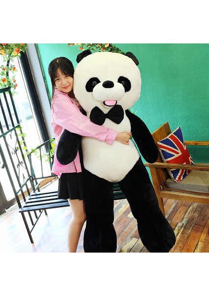 130CM Sevimli Dev Panda Peluş Oyuncak Bebek Yastık Hediye (Yurt Dışından)