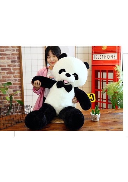 130CM Sevimli Dev Panda Peluş Oyuncak Bebek Yastık Hediye (Yurt Dışından) indirimleri