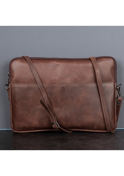 Seward Hakiki Deri Omuz Askılı Laptop ve Tablet Çantası (14” ve 16” Uyumlu) fiyatları