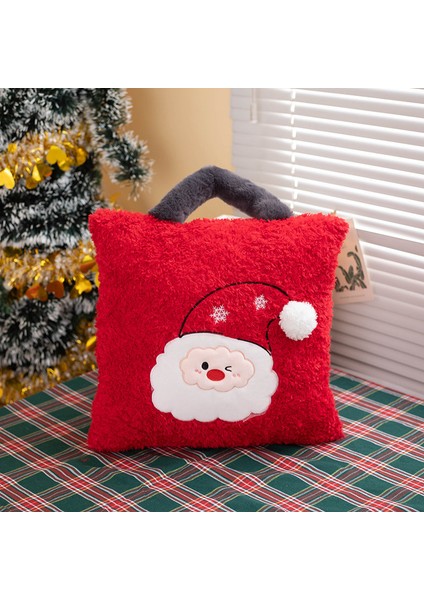 Sevimli Karikatür Noel Peluş Oyuncak Bebek Yastık Hediye (Yurt Dışından)