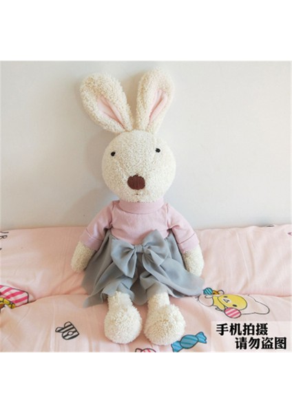 60CM Sevimli Tavşan Peluş Oyuncak Bebek Yastık Hediye (Yurt Dışından)