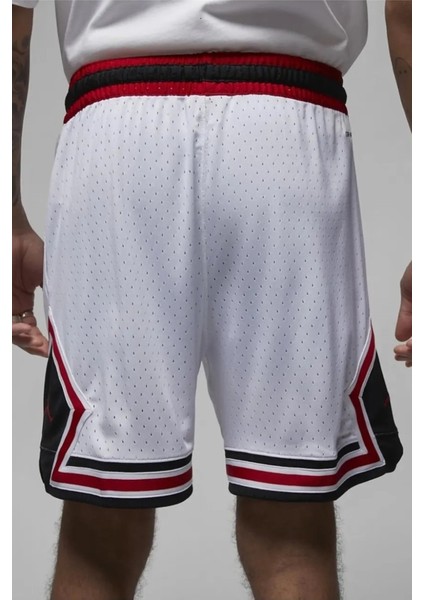 Jordan Sport Diamond Shorts Erkek Şort Beyaz Kırmızı fiyatları