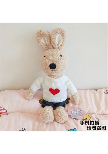 60CM Sevimli Tavşan Peluş Oyuncak Bebek Yastık Hediye (Yurt Dışından)