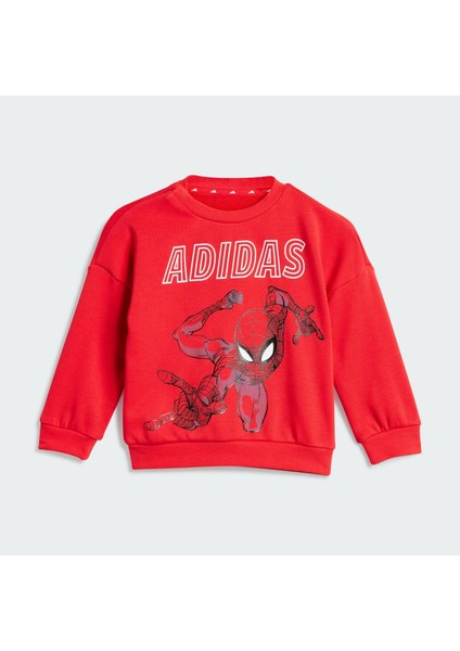 AJF3630 Adidas x Marvel Spider-Man Bebek Eşofman Takımı Kırmızı fiyatları