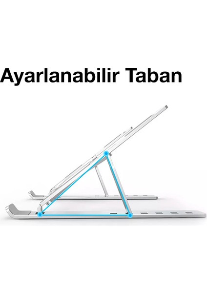 Ally Mc N3 Masaüstü Dizüstü Standıalüminyum Ayarlanabilir KATLANABILIR-(5775) - BLS5519-9310