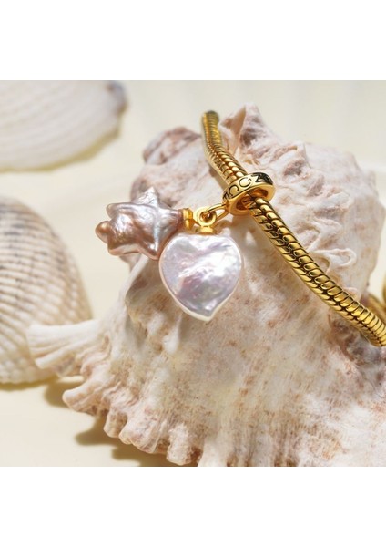 Ocean Love Star Inci Charm, 925 Ayar Gümüş fiyatları