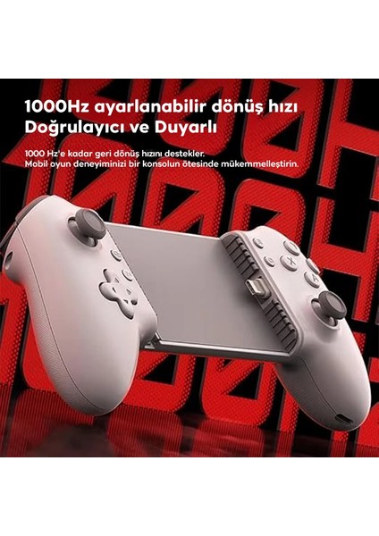 Memo S3 Mobil Oyun Kumandası - Type-C Bağlantılı iPhone & Android Gamepad Joystick | Tarz Sahibi Seçim