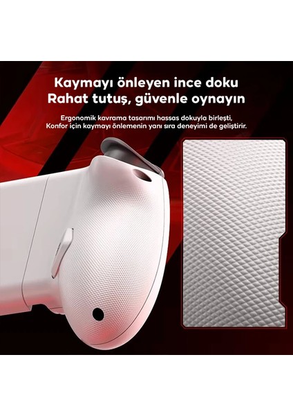 Memo S3 Mobil Oyun Kumandası - Type-C Bağlantılı iPhone & Android Gamepad Joystick | Tarz Sahibi Seçim