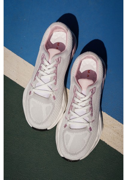 Kadın Sneaker Örgü Triko Koşu ve Yürüyüş Spor Ayakkabı Sinta