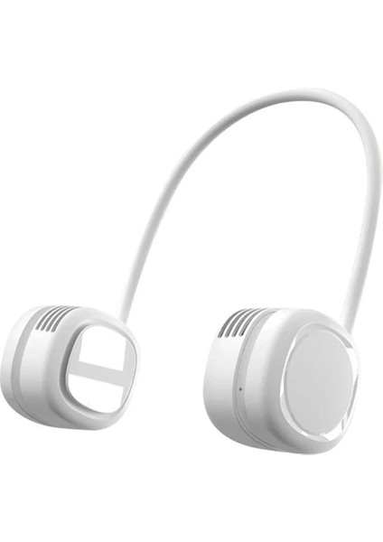 Memo G02 Boyun Askılıklı Mini Fan Taşınabilir Şarjlı Soğutucu Boyun Fanı-(5 - BLS3940-3296