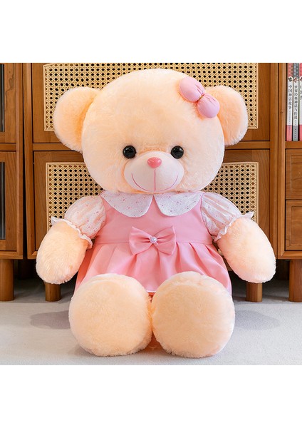 80CM Sevimli Oyuncak Ayı Peluş Bebek Bebek Yastık Hediye (Yurt Dışından)