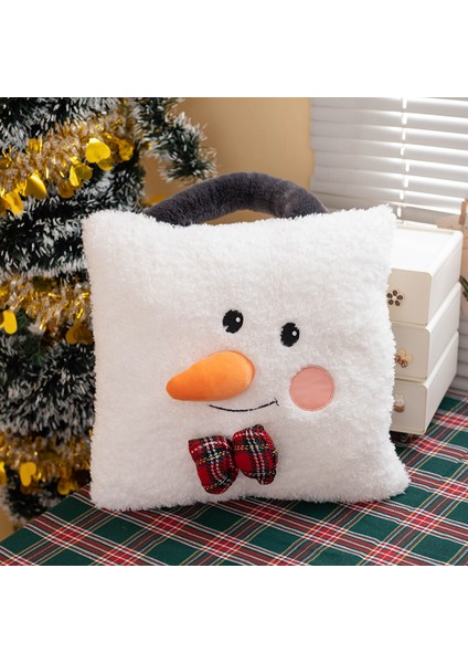 Sevimli Karikatür Noel Peluş Oyuncak Bebek Yastık Hediye (Yurt Dışından)
