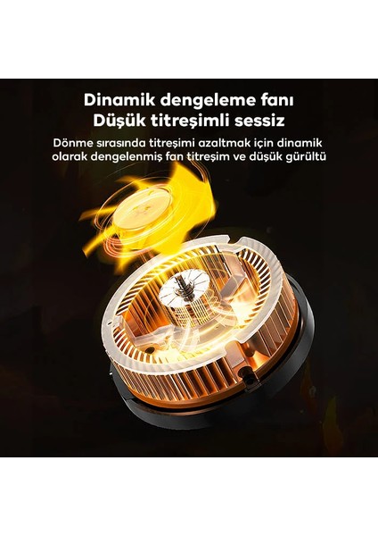 Memo CX07 Manyetik/arka-Klips Cep Telefon Soğutma Fanı Radyatör SOĞUTUCU-(5775) - BLS2923-9791
