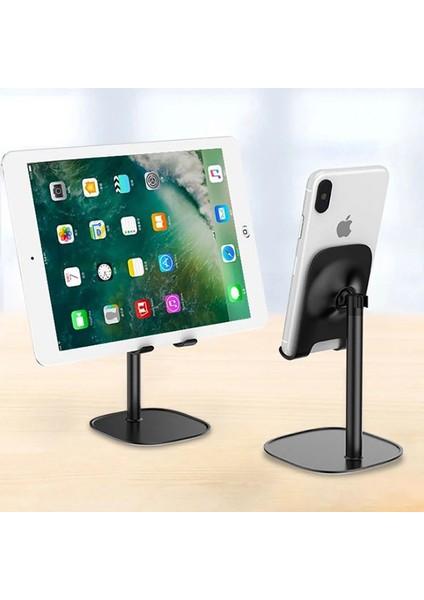 Ally Zm-12 Metal Cep Telefonu ve Tablet Masaüstü Tutucu STAND-(5775) - BLS5547-2811