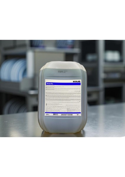 Rinse Dry 20L Endüstriyel Bulaşık Makinaları Için Durulama Ürünü