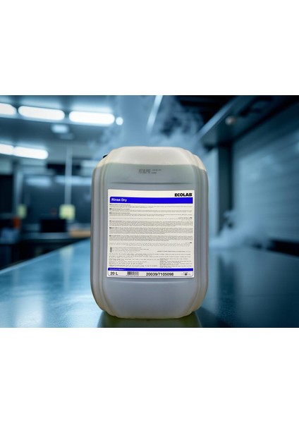 Rinse Dry 20L Endüstriyel Bulaşık Makinaları Için Durulama Ürünü