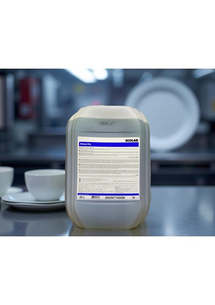 Rinse Dry 20L Endüstriyel Bulaşık Makinaları Için Durulama Ürünü