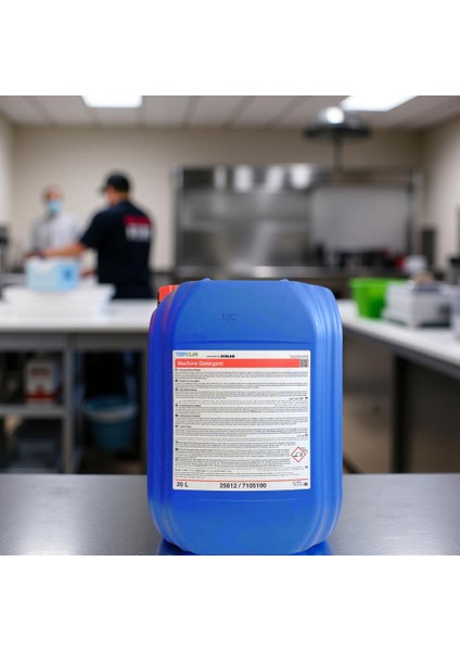 Topclin Dishmachine Detergent - Endüstriyel Bulaşık Makineleri Için Sıvı Deterjan 20L (22,3kg)