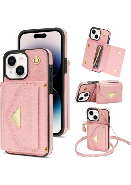 IPhone 15 Artı Akordeon Kart Cüzdan Kılıf Koruyucu Kart ile Uyumlu (Yurt Dışından)