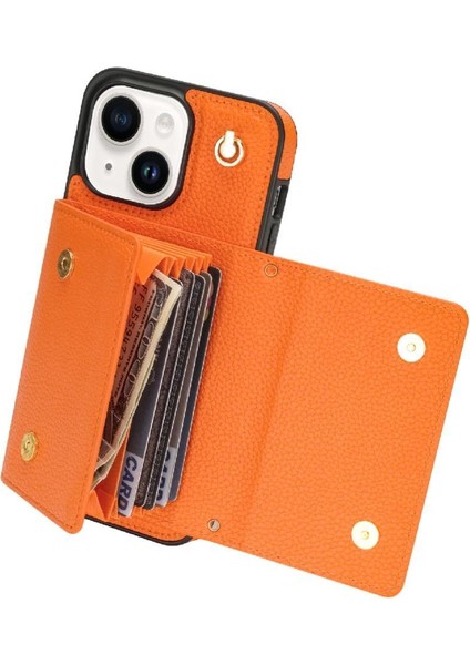 IPhone 15 Akordeon Kart Cüzdan Kılıf ile Uyumlu Pu Deri Manyetik (Yurt Dışından) fiyatları