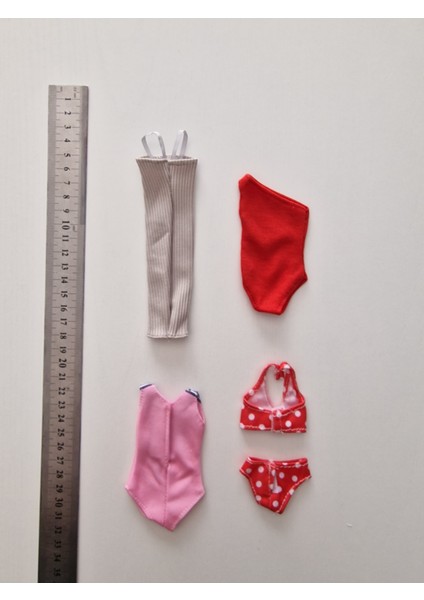 Barbi Oyuncak Bebek Için 4 Adet Plaj Seti