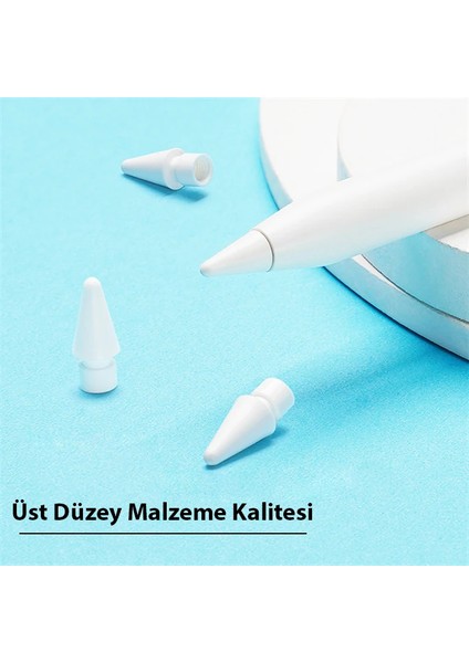 Dux Ducis Apple Pencil Için Yedek Uç 2 ADET-(5775) - BLS9808-2622
