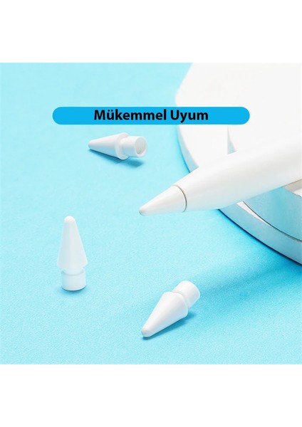 Dux Ducis Apple Pencil Için Yedek Uç 2 ADET-(5775) - BLS9808-2622