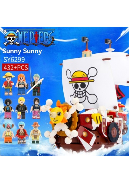 One Piece Miles Sunshine Korsan Gemisi Chopper Figür Montaj Yapı Taşları Oyuncak (Yurt Dışından) fırsatları