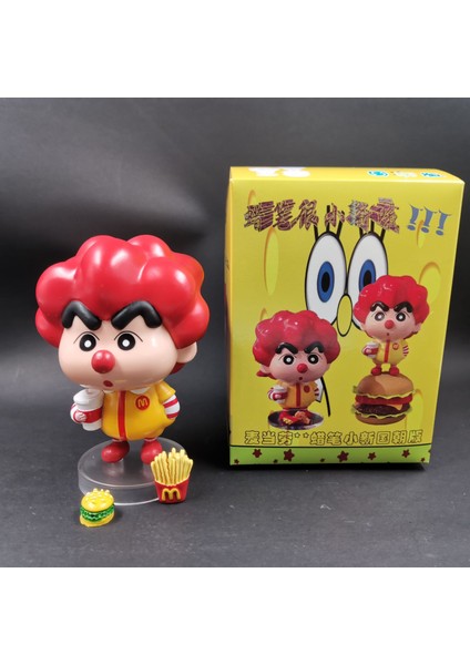 Nohara Shinnosuke Crayon Shin-Chan Coke Shin-Chan Kutulu Figür (Yurt Dışından)