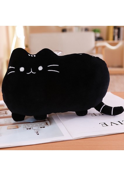 40CM Sevimli Kurabiye Kedi Peluş Oyuncak Bebek Yastık Hediye (Yurt Dışından)