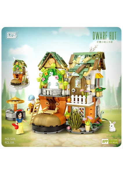 Mini Sokak Sahnesi Yapı Taşları Tam Set Yapboz Oyuncakları Panda Yapı Süsü (Yurt Dışından)