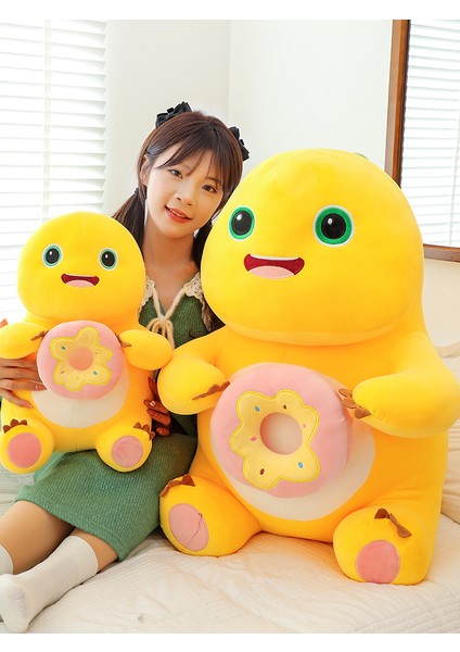 45CM Sevimli Süt Ejderhası Peluş Oyuncak Bebek Yastık Hediye (Yurt Dışından)