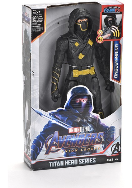 30CM Avengers Sesli ve Işıklı Aksiyon Figürü Ler Hareketli Takım Amerika Örümcek Adam Maket Oyuncaklar (Yurt Dışından)